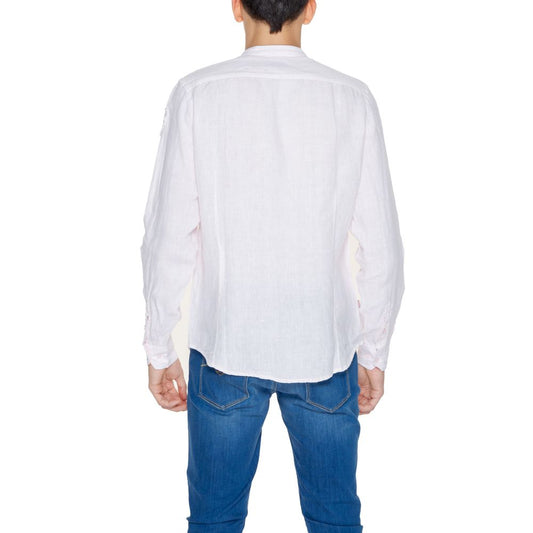 Camisa de lino multicolor Blauer