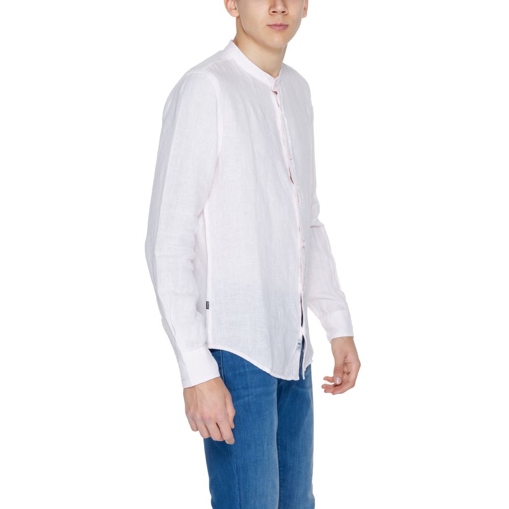 Camisa de lino multicolor Blauer