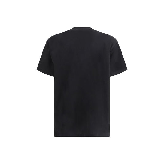 Camiseta de algodón negra de Burberry