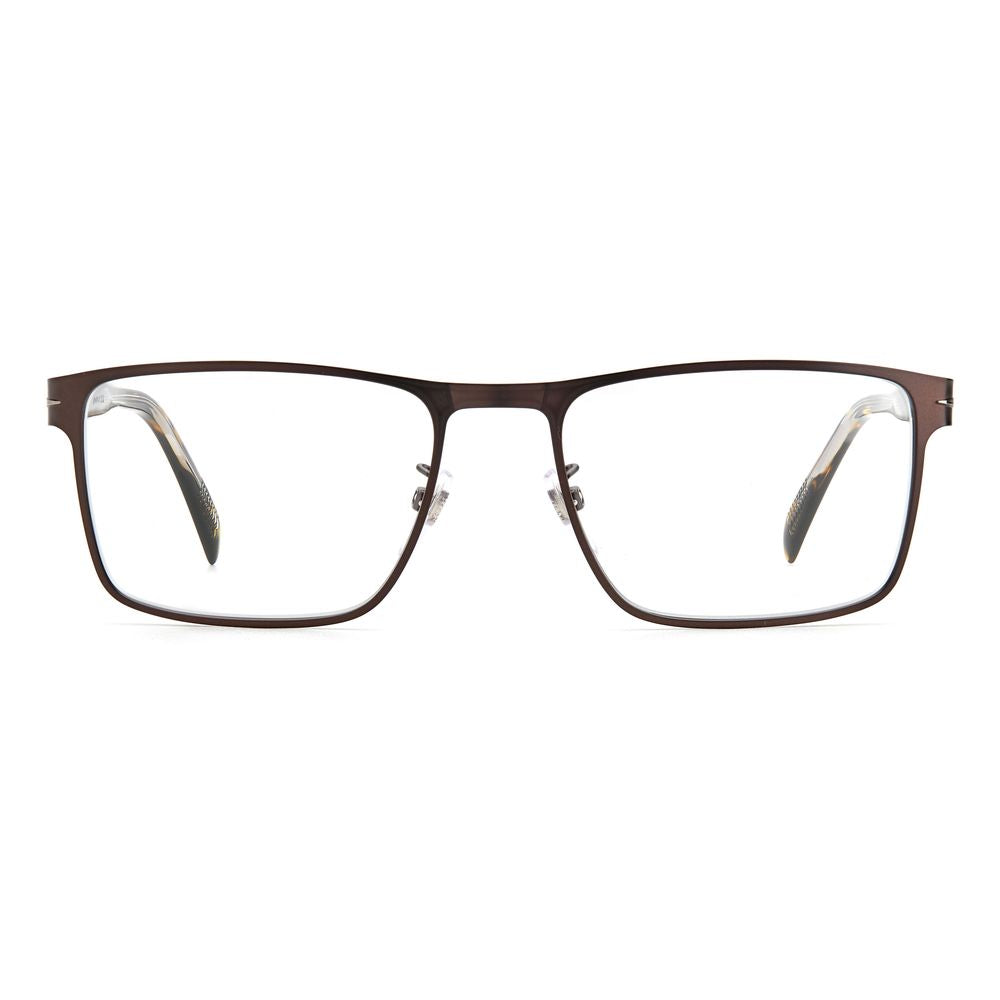 Gafas de metal David Beckham marrones (montura)