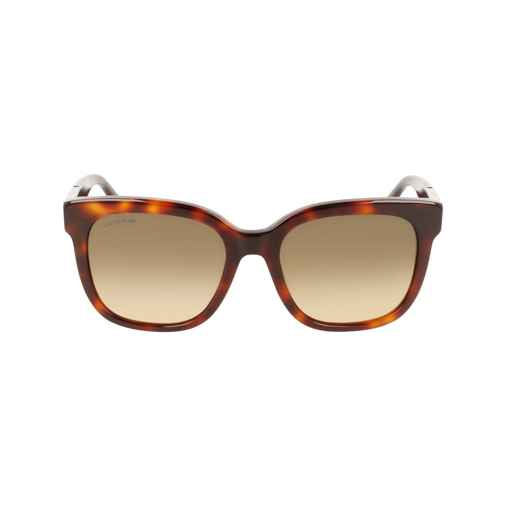 Gafas de sol Lacoste de acetato marrón