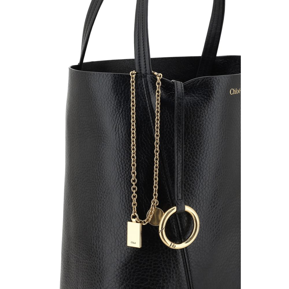 Chloé Bolso De Hombro Bos Taurus Piel De VacunoNegra
