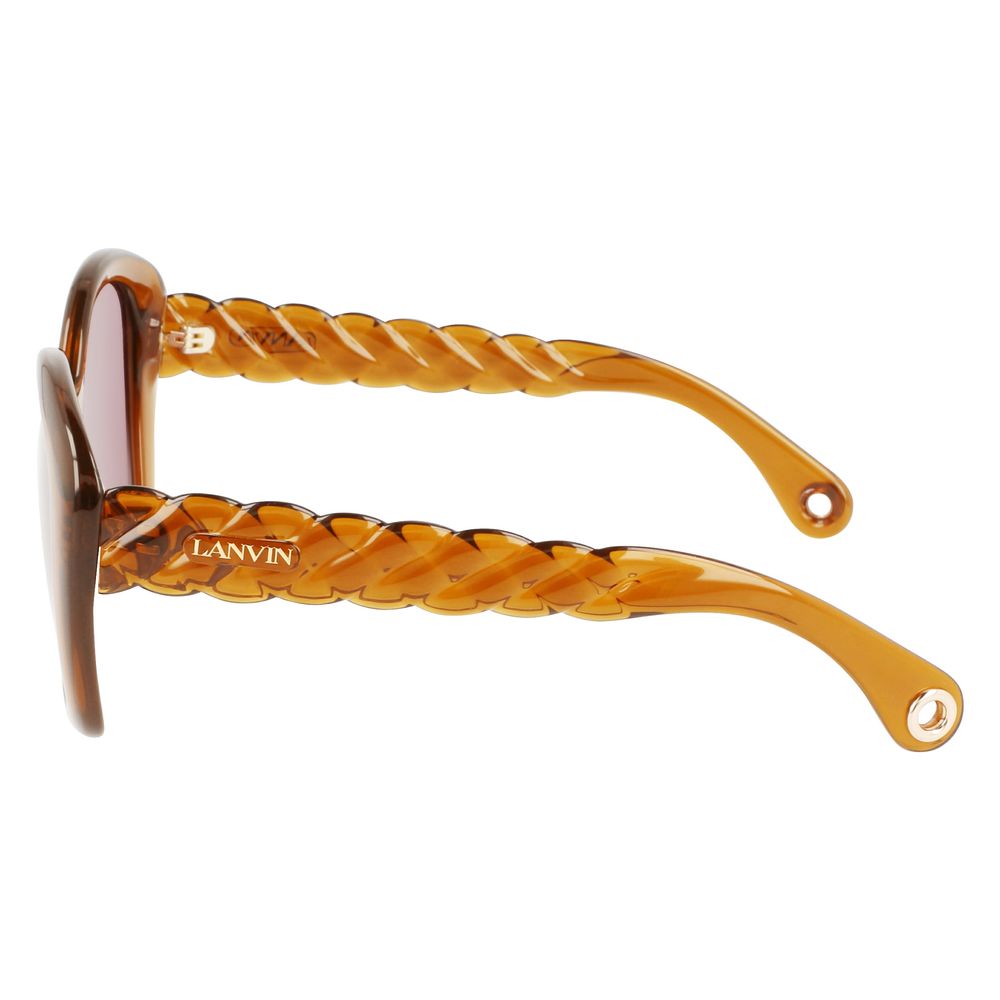 Gafas de sol Lanvin marrón con inyección biológica