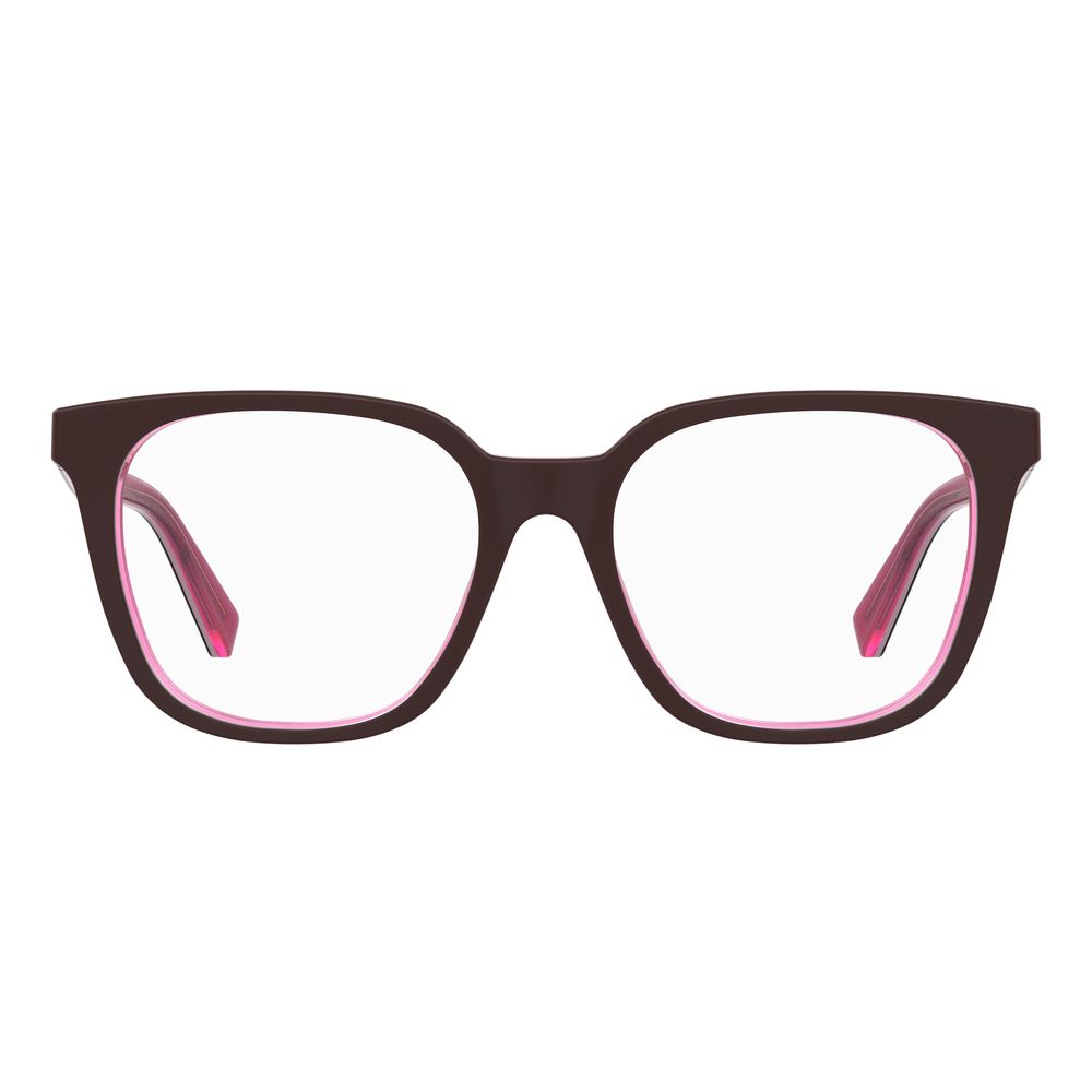 Gafas (Montura) Love Moschino burdeos de acetato