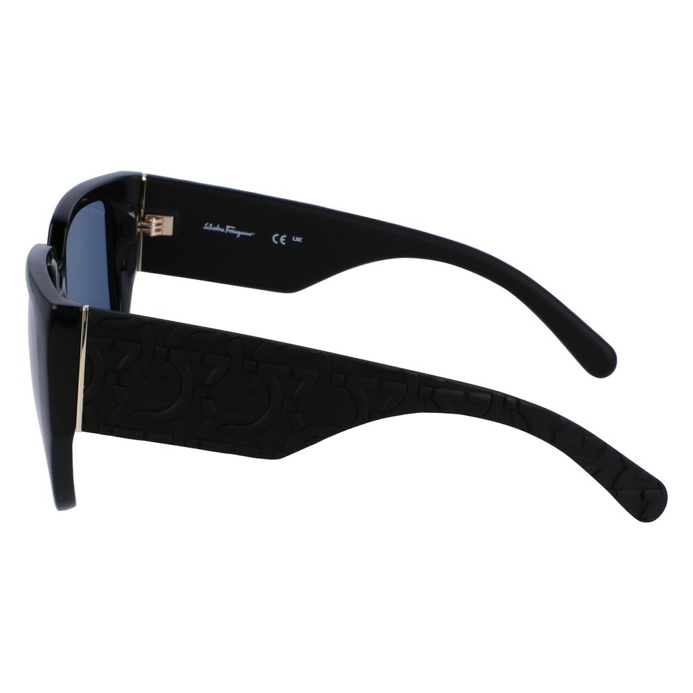 Gafas de sol inyectadas Ferragamo Bio negras