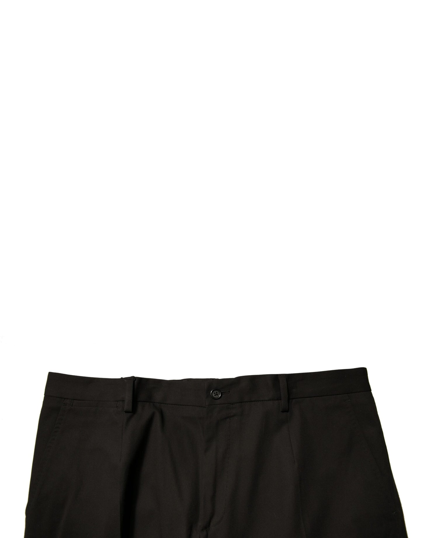 Dolce & Gabbana Pantalones cargo casuales de hombre de algodón negro