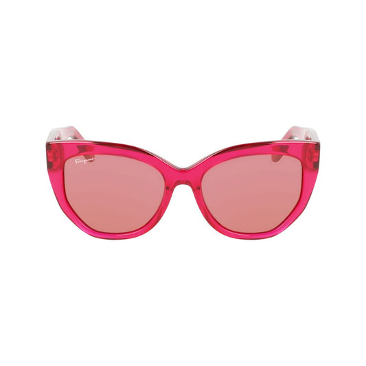 Gafas de sol de acetato multicolor Ferragamo