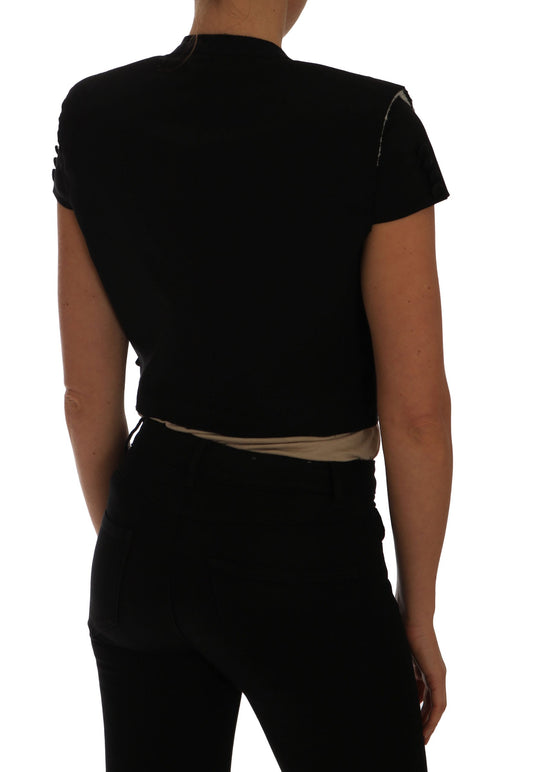 Chaqueta corta tipo blazer negra de Dolce & Gabbana
