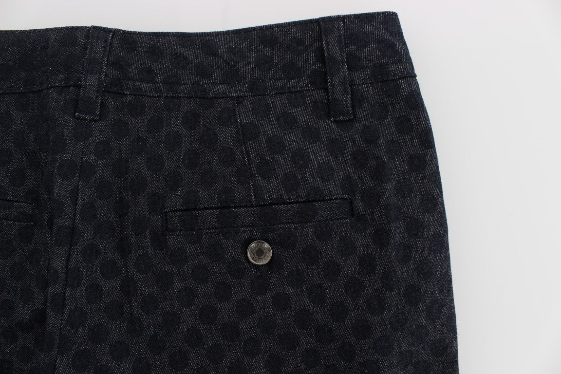 Vaqueros capri ajustados de lunares de Dolce & Gabbana