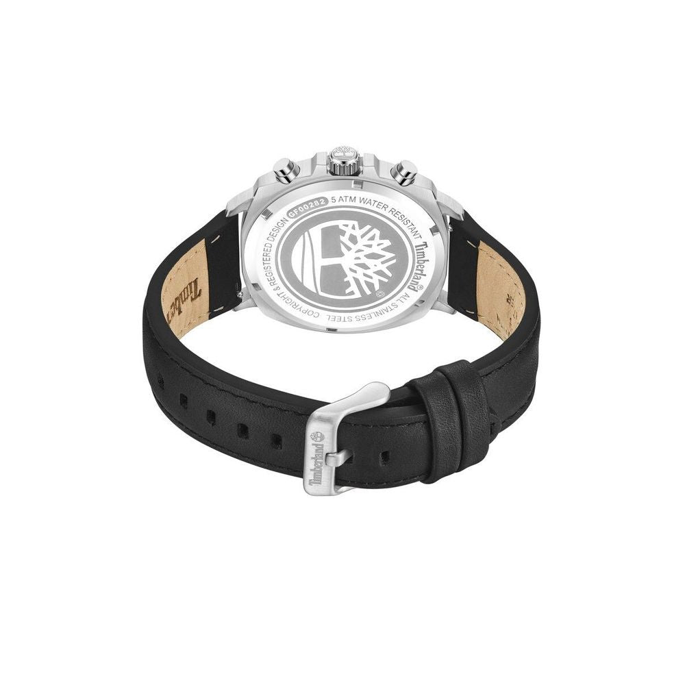 Reloj Timberland naranja de vestir de cuero