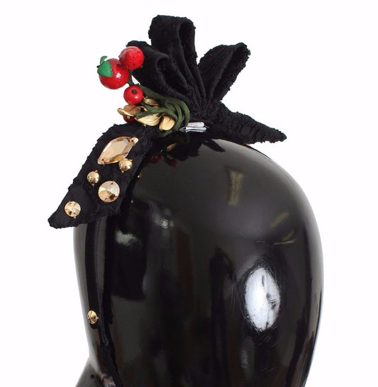 Diadema Tiara con Lazo de Cristal de Frutas del Bosque Dolce & Gabbana