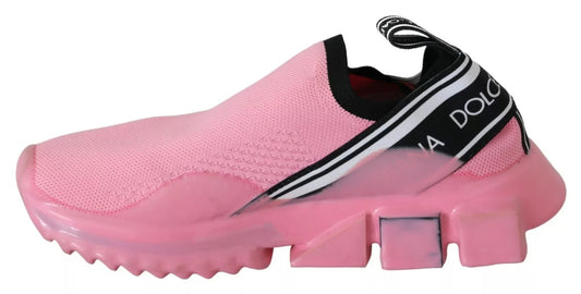 Zapatillas informales bajas Dolce & Gabbana Sorrento rosas sin cordones