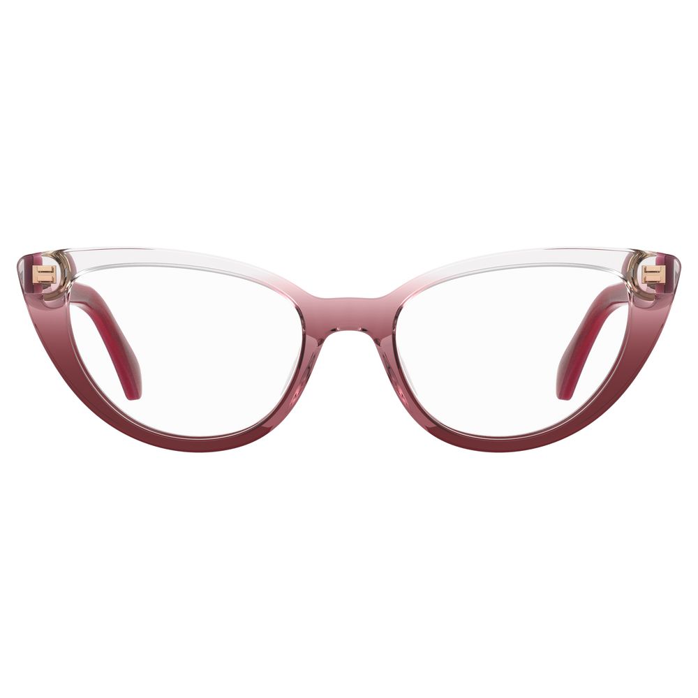 Gafas Moschino rojas de acetato (monturas)