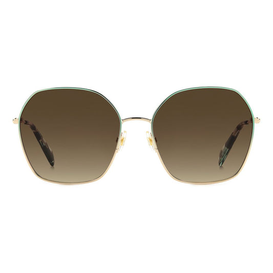 Gafas de sol de metal azules Kate Spade