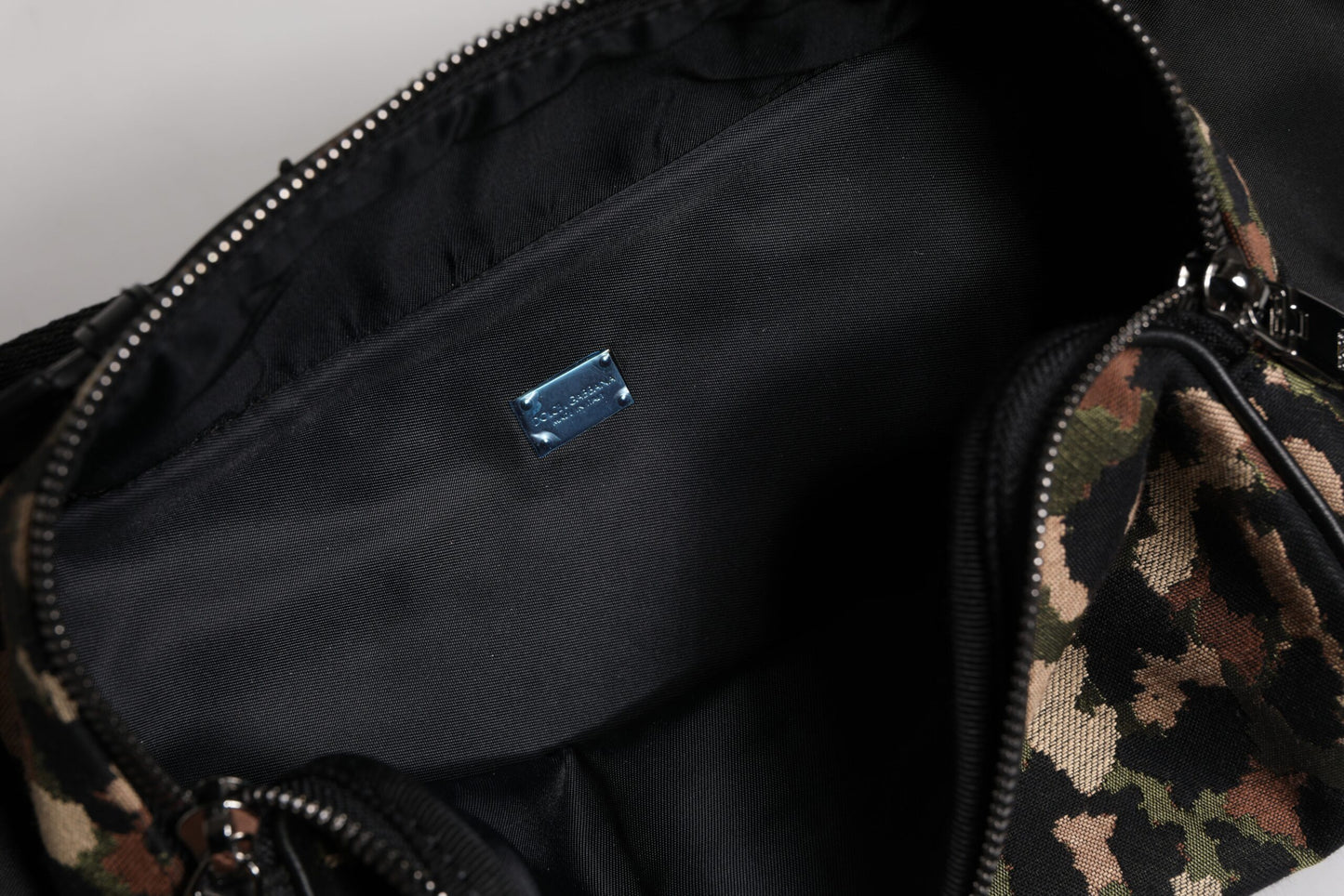 Dolce & Gabbana Bolso Riñonera de Cintura con Logo DG Leopard Multicolor