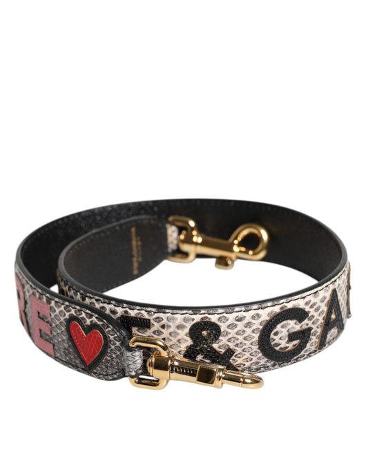 Correa de hombro Multicolor DG AMORE Patch Bag de Dolce & Gabbana