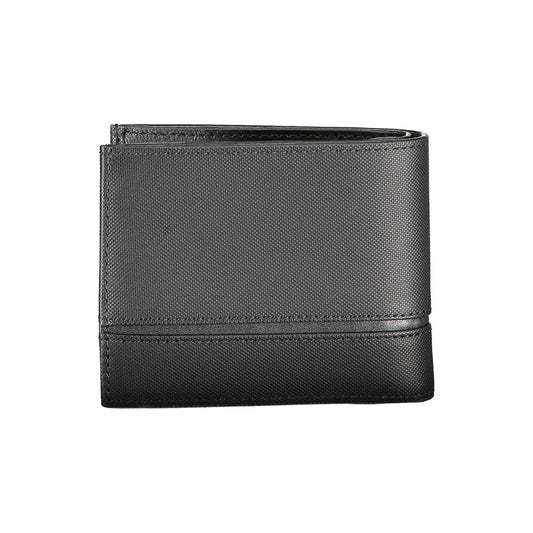 Cartera de cuero negro para hombre Calvin Klein