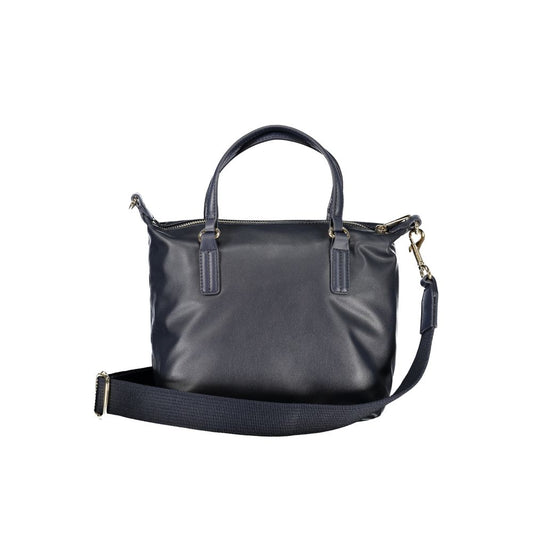 Sac à main Tommy Hilfiger Bleu Polyester Femme
