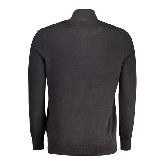 Cárdigan Timberland negro de algodón orgánico para hombre