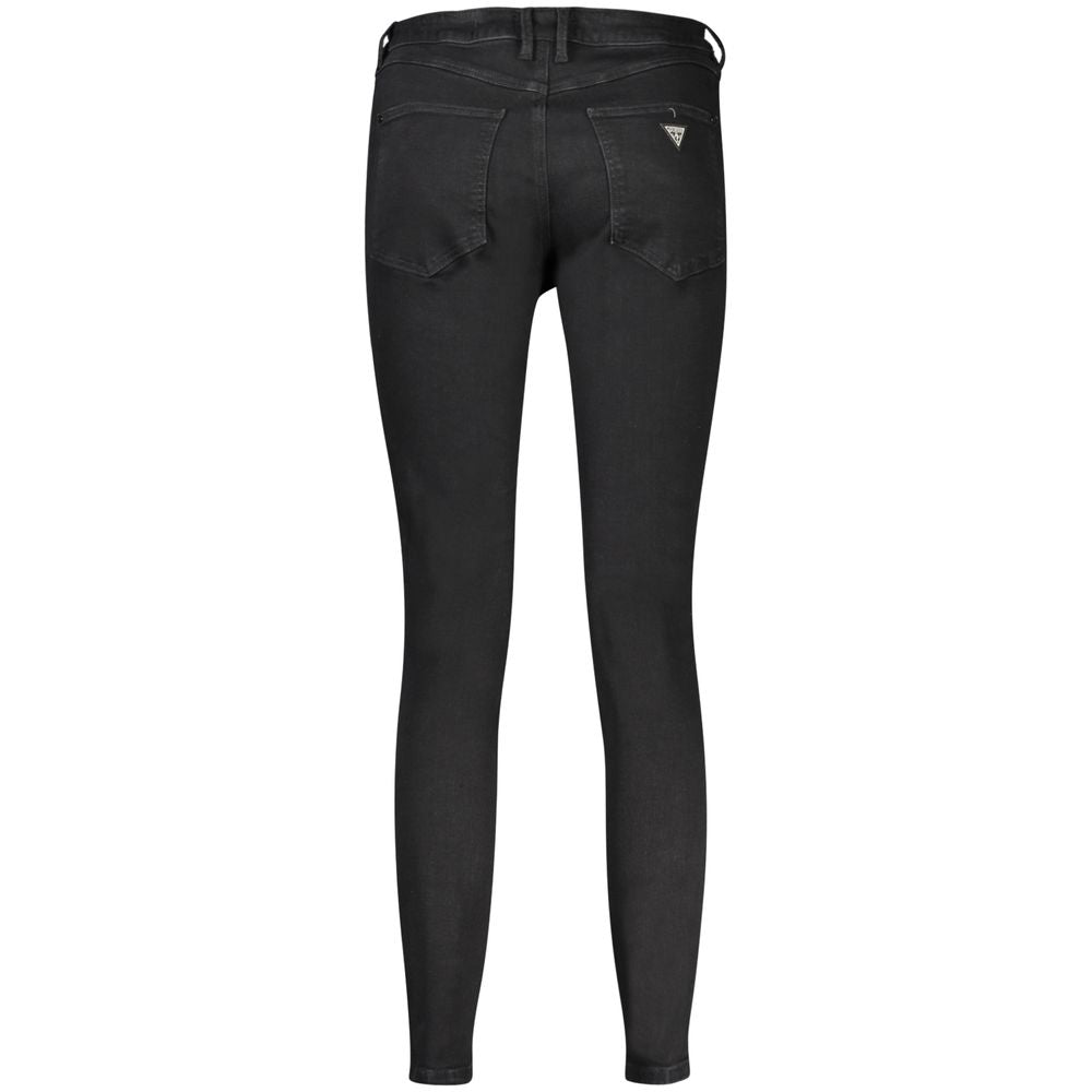 Guess Jeans Nero Jeans de algodón para mujer