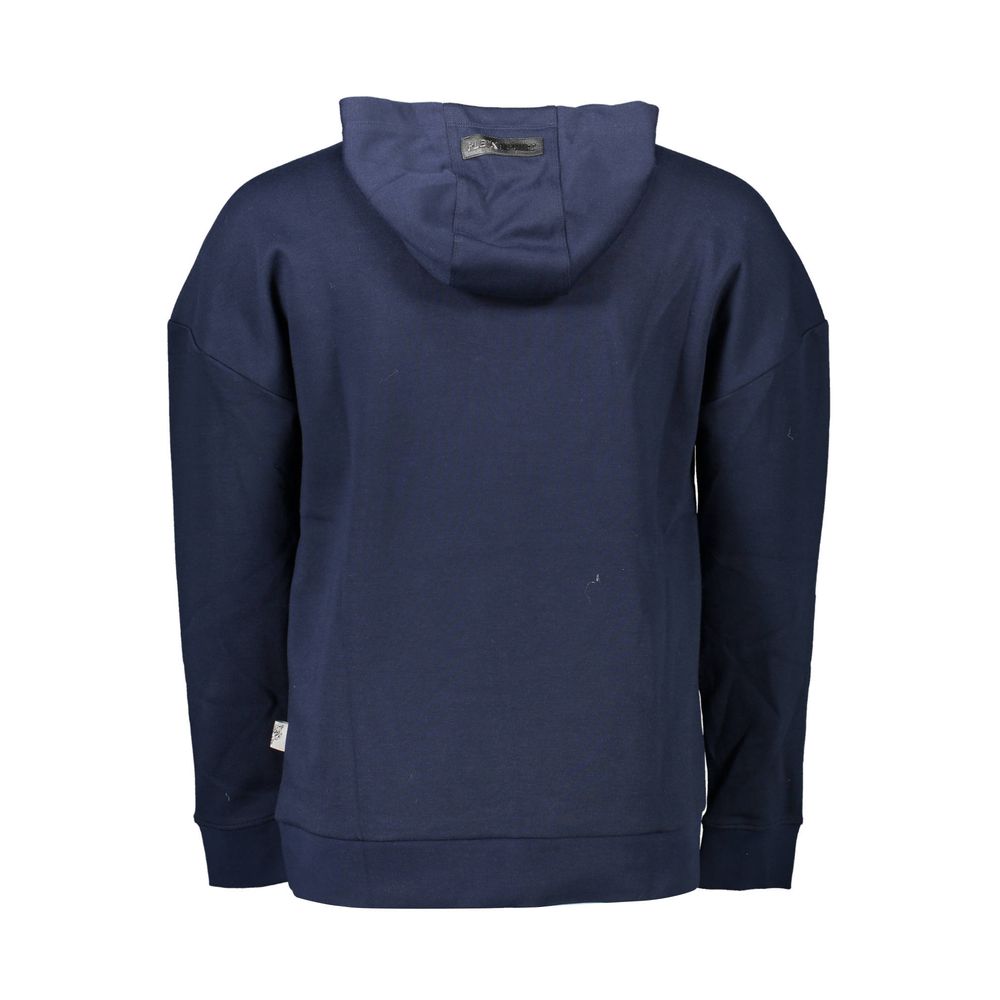 Sudadera de hombre Plein Sport de algodón azul