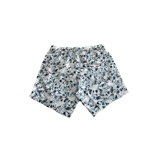 Trussardi Beachwear Bañador de Hombre de Poliéster Blanco