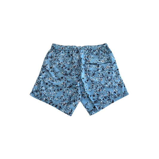 Bañador de hombre Trussardi Beachwear de poliéster azul claro