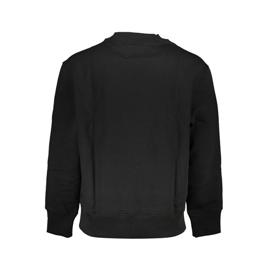 Sudadera de hombre de algodón negro Calvin Klein