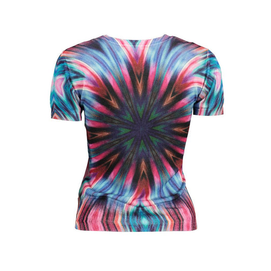 Camiseta Desigual Azul de Viscosa para Mujer
