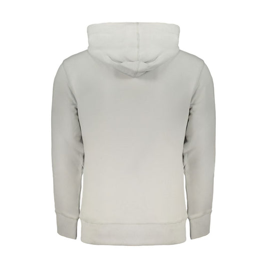 Sudadera de algodón gris para hombre Calvin Klein
