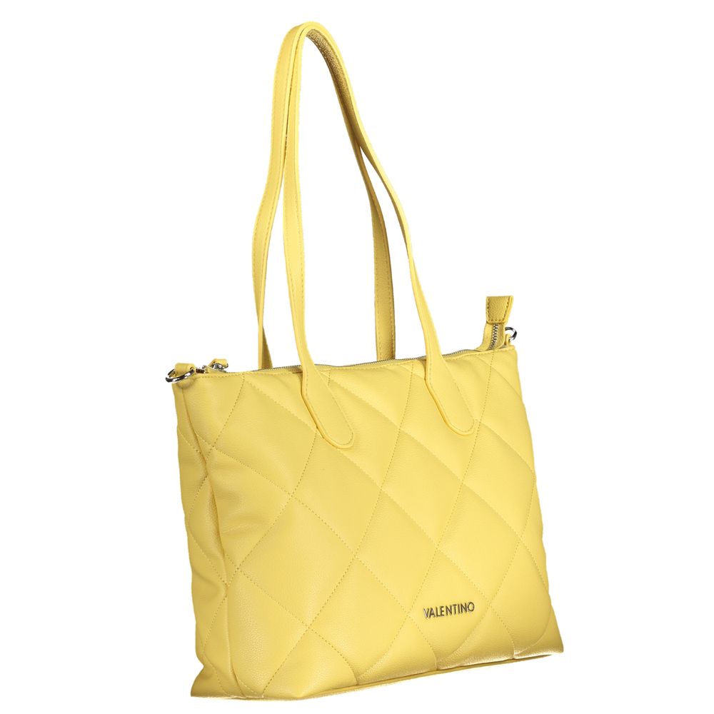 Bolso de mujer de poliuretano amarillo Mario Valentino