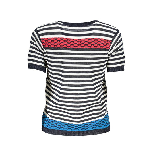 Camisa de algodón azul Desigual para mujer