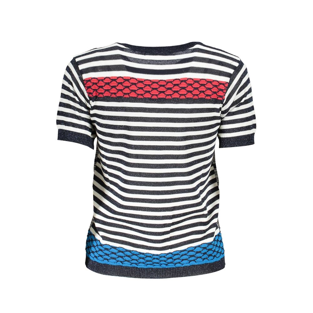 Camisa de algodón azul Desigual para mujer
