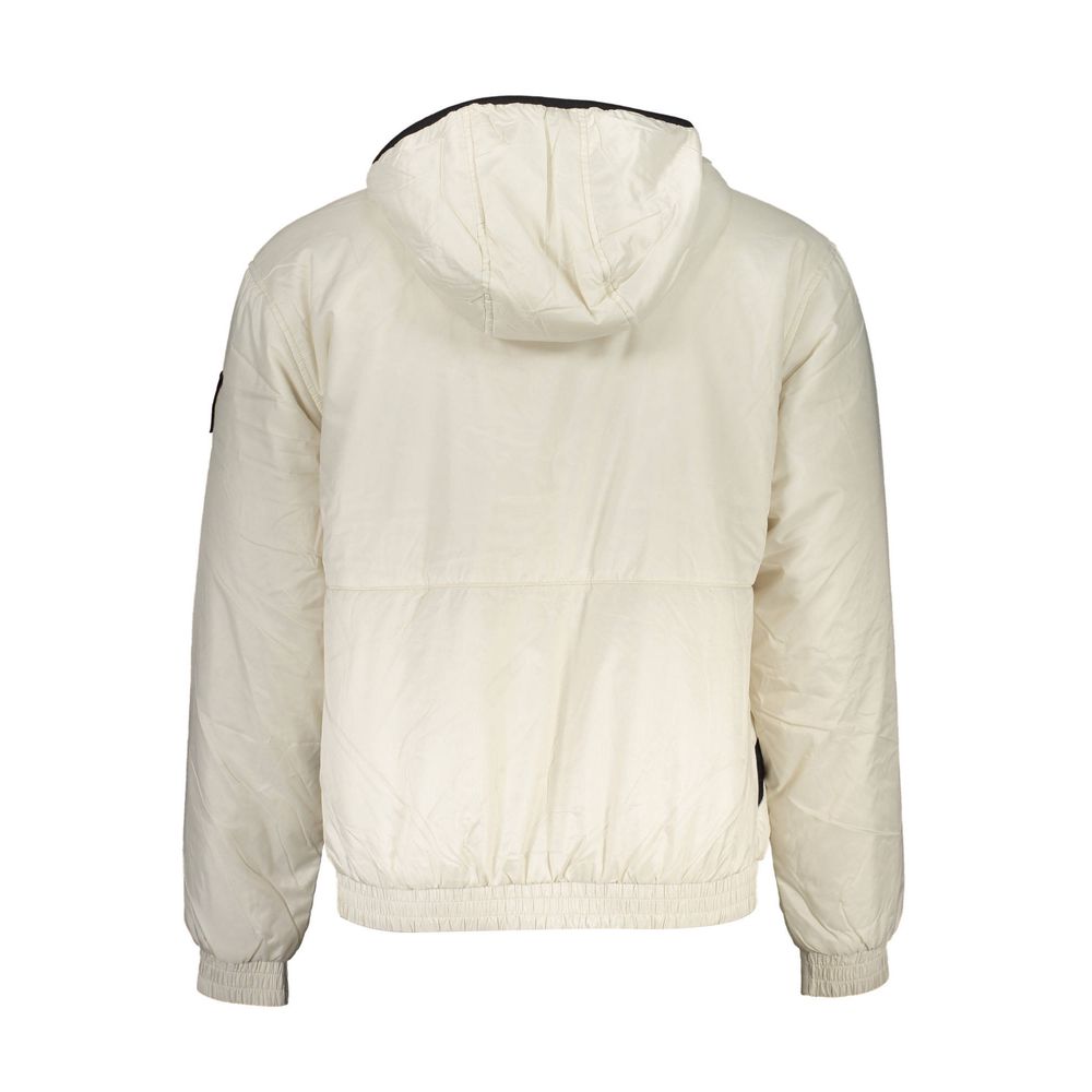 Chaqueta de hombre Calvin Klein de poliéster reciclado beige