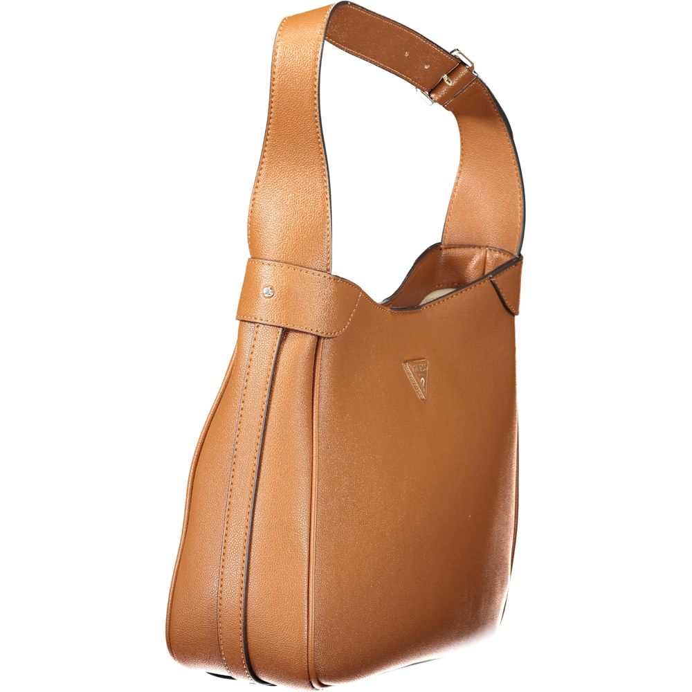 Bolso de mujer Guess Jeans Marrone de poliuretano