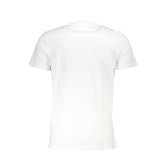 Camiseta de Algodón Blanca para Hombre Cavalli Class