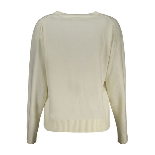Cárdigan de mujer Guess Jeans blanco de poliéster
