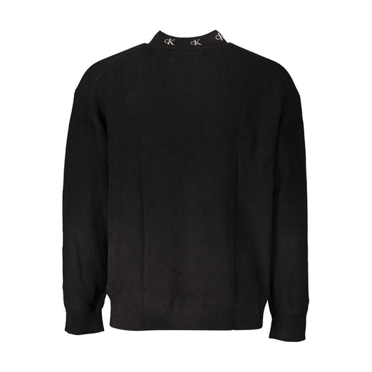 Calvin Klein "Suéter de algodón negro para hombre"