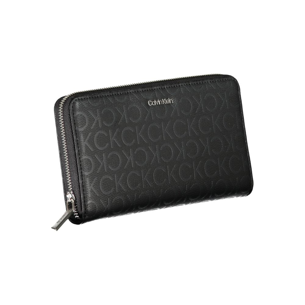 Billetera Calvin Klein Nero de poliéster para mujer
