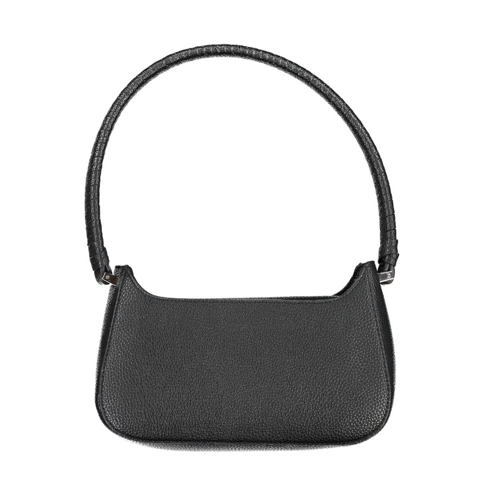 Tommy Hilfiger Black Polyurethane Women's Handbag