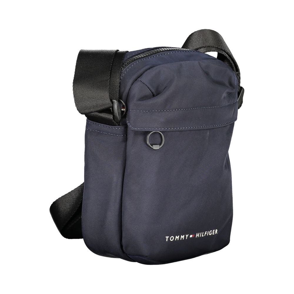 Bandolera de hombre Tommy Hilfiger azul de poliéster reciclado