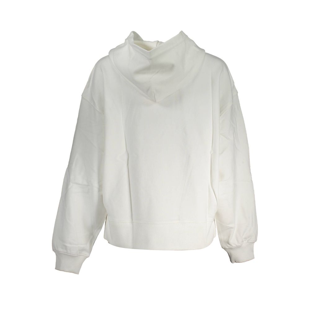 Suéter de algodón blanco Calvin Klein para mujer