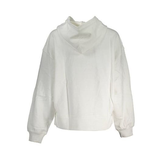 Suéter de algodón blanco Calvin Klein para mujer