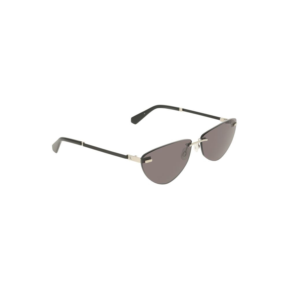 Gafas de sol Calvin Klein de metal negro para mujer
