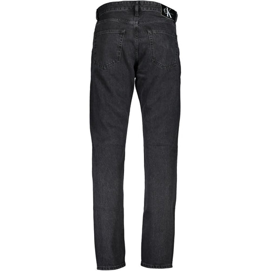 Calvin Klein Pantalones Vaqueros de Algodón Negros para Hombre