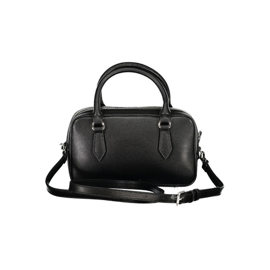Bolso de mujer de poliuretano negro Mario Valentino