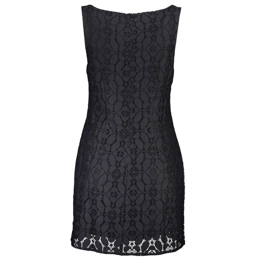 Vestido Desigual negro de poliéster para mujer