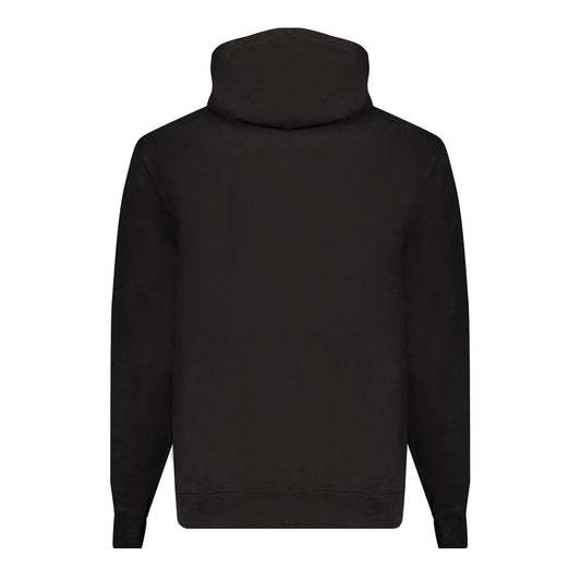 Sudadera de algodón negra para hombre Calvin Klein
