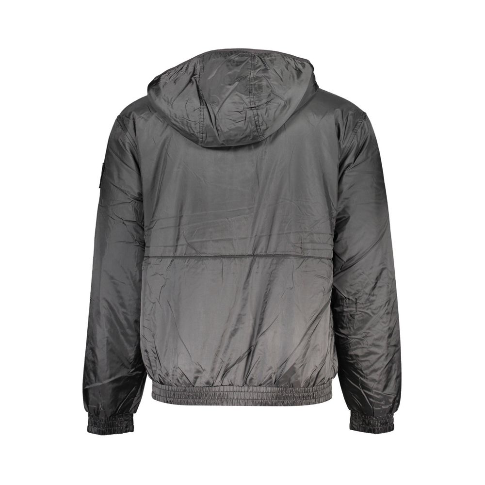 Chaqueta de poliéster negra Calvin Klein para hombre