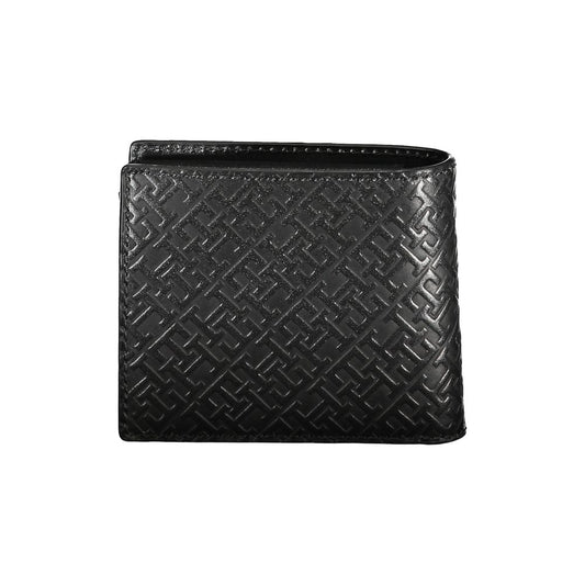 Cartera elegante de cuero Tommy Hilfiger con monedero